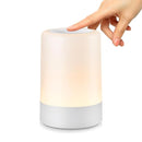 G Keni Nursery Baby Night Light for Kids, Portable LED Touch Night Lamp for Kids and Adult, Breastfeeding, Sleep Aid, USB Rechargeable Nursing Lamp, Bedside Dimmable Warm Night Light (2 Pack) by TinyTreasures Baby Boutique