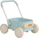 Kidpop PULA 2-in-1 Push and Pull-Along Wagon, Baby Push Walker for First Learner from 7 Month to 4 Year, One Year Birthday Gifts, Sturdy and Safe, Indoors and Outdoors (Blue) by TinyTreasures Baby Boutique