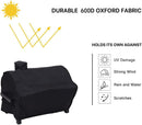 Charcoal Grill Cover for Oklahoma Joe's Rambler Tabletop Grill 19402088 7388393P06 600D Polyester Heavy Duty Waterproof by GreenHaven Gardens