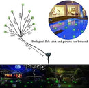 Solar Powered Firefly Lights,18 LED Fairy Automated Pulsating Firefly String Light Waterproof Garden Chasing Suitable for Swimming Pools, Fountain Fish Tanks, and Outdoor Decoration by GreenHaven Gardens