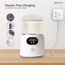 DrBash Portable Bottle Warmer for Travel, Leak-Proof Travel Baby Bottle Warmer with Fast Heating for Breastmilk, Safety Material Baby Bottle Warmer for Dr. Brown, Medela, Tommee Tippee, ComoTomo, by TinyTreasures Baby Boutique