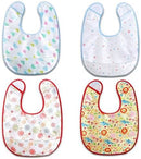 Baby bibs Waterproof Toddler bib - Feeding bib with Pocket for Infant Boy Girl Washable 6-36M by TinyTreasures Baby Boutique