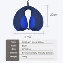 MOOB Car Seat Pillow for Toddlers,Helps Support Head and Neck,Helps Support Head and Neck Comfortably Designed for Head, Neck, and Chin Support - Gifts for Toddler/Child/Kids,Yellow +Blue by TinyTreasures Baby Boutique