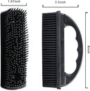 Rubber Pet Hair Removal Brush Lint & Cat Dog Hair Remover Brush Pet Silicone Lint and Debris Remover for Cleaning, Grooming, Home,Black by CozyNest Decor