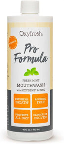 Oxyfresh Premium Pro Formula Fresh Mint Mouthwash – Patented Zinc Mouthrinse for All Day Fresh Breath & Healthy Gums – Refreshing & Alcohol Free Mouthwash | 16oz by CozyNest Decor