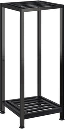 Plant Stand Indoor Outdoor Heavy Duty Wrought Iron Pedestal Stands Metal Plant Stand Decorative Flower Stand for Patio Garden Deck Living Room by GreenHaven Gardens