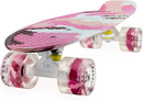 Skateboards Complete 22 Inch Mini Cruiser Retro Skateboard for Kids Boys Youths Beginners by TinyTreasures Baby Boutique