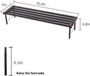 Metal Plant Stand, Rust-proof Aluminum Flower Pot Stand, Plants Display Stands Decoration Racks for Living Room Balconies and Gardens (90 Ebony) by GreenHaven Gardens