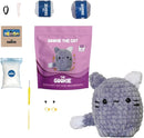 THE GOOKIE Amigurumi Crochet Kit for Beginners – DIY Crochet Kit with Yarn, Hook, Eyes & Stuffing – Easy Starter Set with Video Tutorials – Cute Plush Toy Craft Gift for Kids, Teens & Adults (Cat) by TinyTreasures Baby Boutique