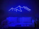 Ulalaza LED Decorative Lights USB Mountains Sunrise Sunset Led Neon Signs Home Decoration Wall Art Holiday Gift Brightness Adjustable 16.5''x9.5'' by CozyNest Decor