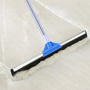 Floor Squeegee for Concrete Floor - 50" Squeegee Broom with Long Handle for Tile Floor, Heavy Duty Foam Floor Water Wiper for Garage, Shower, Kitchen, Windows, Glass, Carpet and Pet Hair by GreenHaven Gardens