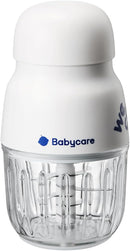 Bc Babycare Baby Food Maker-Baby Food blender for Fruit, Vegatable & Meat,Mini Food Processor for Potatoes, Grapes & Strawberries,White,10oz by TinyTreasures Baby Boutique
