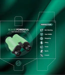 Compact Binoculars for Adults High Powered - OPAITA 20x32 Small Binoculars for Adults Kids with Low Light Vision for Hunting Cruise Ship Travel Concert Hiking Light Green by TinyTreasures Baby Boutique