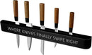 Magnetic Knife Holder, Knife Magnetic Strip for Wall 24 Inch, Magnetic Knife Block, Under Cabinet Magnetic Knives Bar, Knife Rack for Kitchen Utensil Storage Organizer(Black) by CozyNest Decor