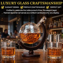Lady Justice Law U.S. Constitution Whiskey & Wine Decanter Set - 850ml by The Wine Savant
