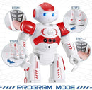KingsDragon RC Robot Toys for Kids, Gesture & Sensing Programmable Remote Control Smart Robot for Age 3 4 5 6 7 8 Year Old Boys Girls Birthday Gift Present,Red by TinyTreasures Baby Boutique