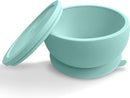 Octopod Silicone Baby Suction Bowl With Lid - Toddler & Baby Bowls, Baby Food Containers, Spill Proof Bowls For Toddlers, Suction Baby Bowls With Lids, Food Grade Silicone Bowls For Babies (Blue) by TinyTreasures Baby Boutique