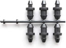 lasenersm 100 Pieces Drip Irrigation Tube End Closure Goof Hole Plugs Drip End Plug Fitting for 5 mm/7 mm Tube, Black by GreenHaven Gardens