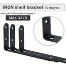 Anti Tip Furniture Anchors for Baby Pet Proofing,Furniture Wall Anchor Furniture Dresser Bookshelf Falling Prevention Device for Children (Black) by TinyTreasures Baby Boutique