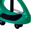 Wiggle Car Ride On Toy - No Batteries, Gears or Pedals - Twist, Swivel, Go - Outdoor Ride Ons for Kids 3 Years and Up by Lil' Rider (Green) by TinyTreasures Baby Boutique
