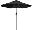 Sunnyglade 9' Patio Umbrella Outdoor Table Umbrella with 8 Sturdy Ribs by GreenHaven Gardens