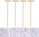 EXCEART Mini Rake Set - 24 Pcs Miniature Sand Garden Tools for Zen Meditation - Bamboo Smooth Toolkit for Kids Sand Tray by GreenHaven Gardens