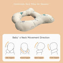 Baby Neck Pillows, Comfortable Baby Travel Head Neck Support for Car Seat Stroller Pushchair, Soft PP Cotton Travel Cushion for 0-1 Year Old Toddler Infant Newborn, Dogs by TinyTreasures Baby Boutique