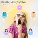 Karaoke Microphone Machine Toys for Kids Adults, Mini Portable Bluetooth Speaker with 2 Wireless Mics, Christmas Birthday Gifts for Boys Girls Ages 3 4 5 6 7 8 9 10 11 12+ Year (Pink) by TinyTreasures Baby Boutique
