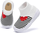 MORENDL Toddler Sock Shoes Baby Walking Shoes Infant Slippers Boys & Girls Non-Slip Sneakers by TinyTreasures Baby Boutique