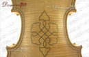 "Blonde" D Z Strad Violin – Gasparo da Salo 1590, “Adam” Copy (Limited Edition) Concert Violin 4/4 Full Size Handmade with Dominant Strings, Case, Bow, Shoulder Rest and Rosin by TinyTreasures Baby Boutique
