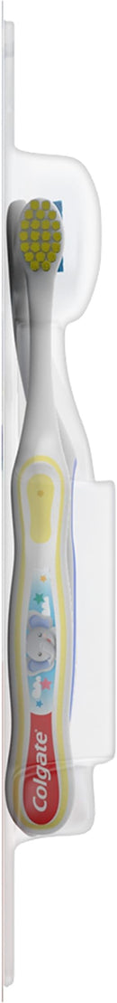 Colgate My First Baby and Toddler Toothbrush, Extra Soft Infant Training Toothbrush, Ages 0-2, 6 Count by TinyTreasures Baby Boutique