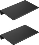 JOOM Metal Wall Floating Shelf - Metal Wall Shelf, Floating Shelf, Bathroom Shelf, Display Shelves for Storage (Black, 8 Inch) by CozyNest Decor