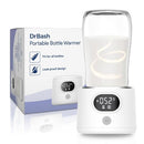 DrBash Portable Bottle Warmer for Travel, Leak-Proof Travel Baby Bottle Warmer with Fast Heating for Breastmilk, Safety Material Baby Bottle Warmer for Dr. Brown, Medela, Tommee Tippee, ComoTomo, by TinyTreasures Baby Boutique