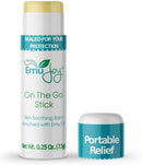 Emu Joy On The Go Anti Itch Cream Stick - Burn Cream, Bug Bite Itch Relief First Aid Stick for Scratches, Stings, Burns, from Mosquito, Bed Bugs, Bee Sting Relief (1pk) by TinyTreasures Baby Boutique