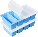Silicone Freezer Tray for Sauce Cube: Silicone Freezing Tray for Broth Sauce Storage - Freeze 125mL 250mL Souped Portion by TinyTreasures Baby Boutique