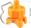 uxcell Spray Nozzle, 3/4" Adjustable Ball Flat Fan Full Cone Clamp Clip Nozzle Watering Irrigation by GreenHaven Gardens
