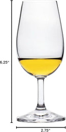 Architectural Digest 2022 Best Glass, Set of 12 European, Lead-Free Crystalline INAO Wine Tasting Glasses, Perfect for Wine Tasting Events, 7 Fl. Oz., A Favorite of Professional Wine Tasting Rooms by CozyNest Decor