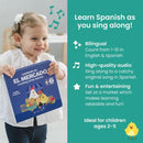 Binibi Spanish Musical Book - Counting at The Market | Bilingual Children's Book for Babies & Toddlers 1-3 | Libro en Espanol para Bebes by TinyTreasures Baby Boutique