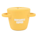 Bella Tunno Snack Cups for Toddlers, Silicone Spill Proof Food Container with Lid, Babies & Kids 6-12 Months, Snaccidents by TinyTreasures Baby Boutique