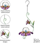Regal Art & Gift Twinkle Hanging Chime Solar Lanterns - Micro Pulsing LED Lights, Waterproof Outdoor Yard Decorations, Metal & Plastic, Décor for Lawn, Garden, Patios, Hanging Path Light, Butterfly by GreenHaven Gardens