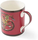 Spode Kit Kemp 12oz Mug, S Initial - Fine China Coffee Cup with Floral Alphabet Design, Custom Letter Mug for Unique Gift Giving - Personalized Kitchen Drinkware, Dishwasher Safe & Stylish by CozyNest Decor