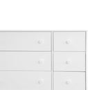 GAP babyGap Legacy 6 Drawer Dresser with Interlocking Drawers - Greenguard Gold Certified, Bianca White by TinyTreasures Baby Boutique
