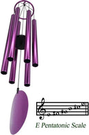 Memorial Wind Chimes Outdoor Large Deep Tone,36 Inch Wind Chimes Unique Tuned Relaxing Soothing Melody,Sympathy WindChimes for Mom,Dad，Garden, Yard, Patio, Porch，Home Decoration and Gift,(Purple) by CozyNest Decor