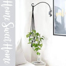Swivel Bird Feeder Hanger Hook: Swivel Hanging Plant Bracket Outdoor - Wall Mount Swivel Hanging Hook for Bird Feeder 16-Inch by GreenHaven Gardens
