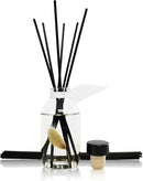 LOVSPA Reed Diffuser Set, Clean Cotton Blossom Scented Oil Diffuser with Sticks, Home Fragrance Accessories for Bathroom Shelf Decor, Aroma Diffusers for Home or Office Desk, USA Made by CozyNest Decor