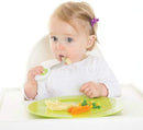 doddl Toddler Utensils, Ergonomic Fork Spoon and Knife Set for Self Feeding, Stainless Steel Silverware for 1-3 Year Olds, BPA Free, Dishwasher Safe (Aqua) by TinyTreasures Baby Boutique