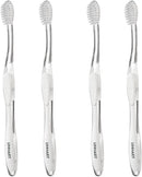 LINHART Extra Soft Toothbrush – Teeth Whitening Toothbrush with Multi Length Bristles, 4 Pack by CozyNest Decor