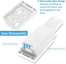 Heavy Duty Push to Open Door Latch,10 Pack White Magnetic Push Latches, Hidden Push Touch Latch Hardware for Push to Open Cabinet,Magnetic Door Catch for Cabinet Drawer Wardrobe Kitchen Door by TinyTreasures Baby Boutique