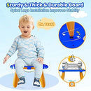 Kikidex Toddlers Toys Age 1-3, Magnetic Drawing Board, Toddler Girl Toys for 1-2 Year Old, Doodle Board Pad Learning and Educational Toys for 1 2 3 Year Old Baby Kids Birthday Gift (Dark Blue) by TinyTreasures Baby Boutique