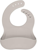 Simple Modern Silicon Bib Toddler food bib by TinyTreasures Baby Boutique